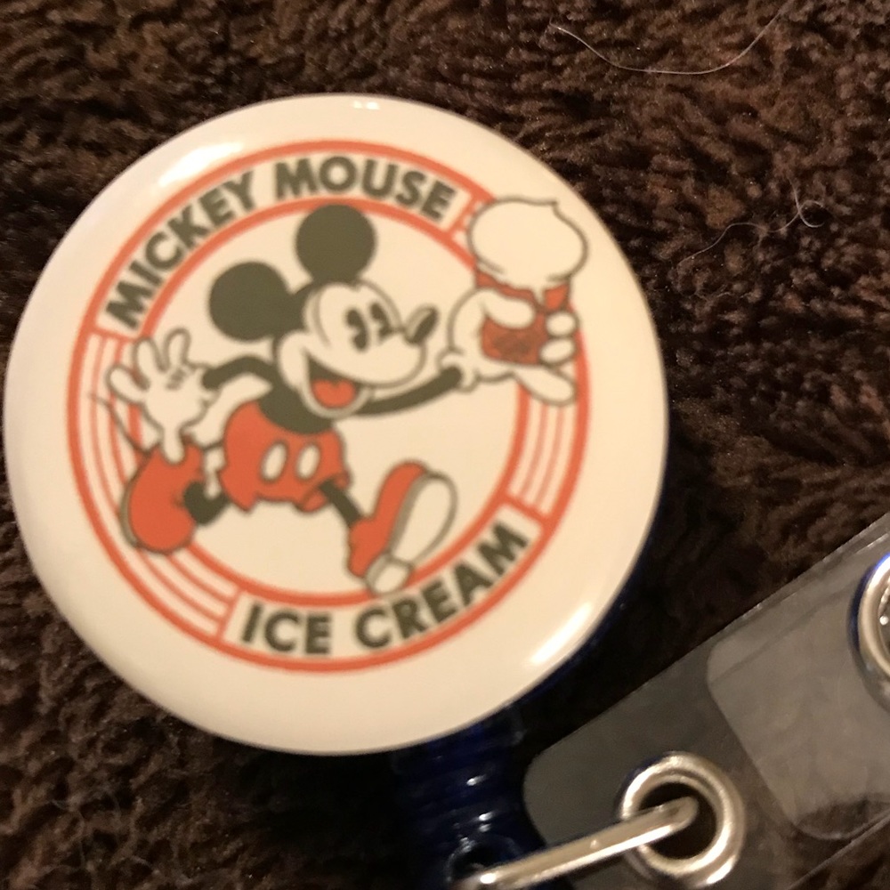 Mickey Mouse ice cream badge reel
